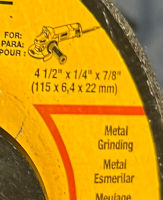 Grinding blade for Angle Grinder